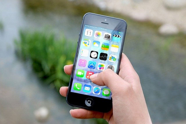 aplikace, mobil, iPhone
